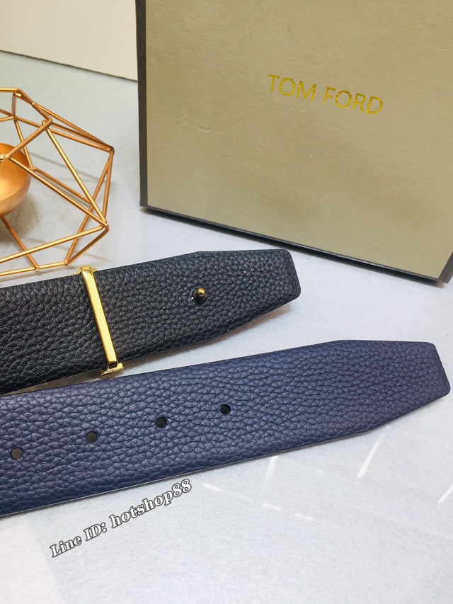 TOM FORD商務男士皮帶 湯姆福特雙面小牛皮腰帶  jjp1876